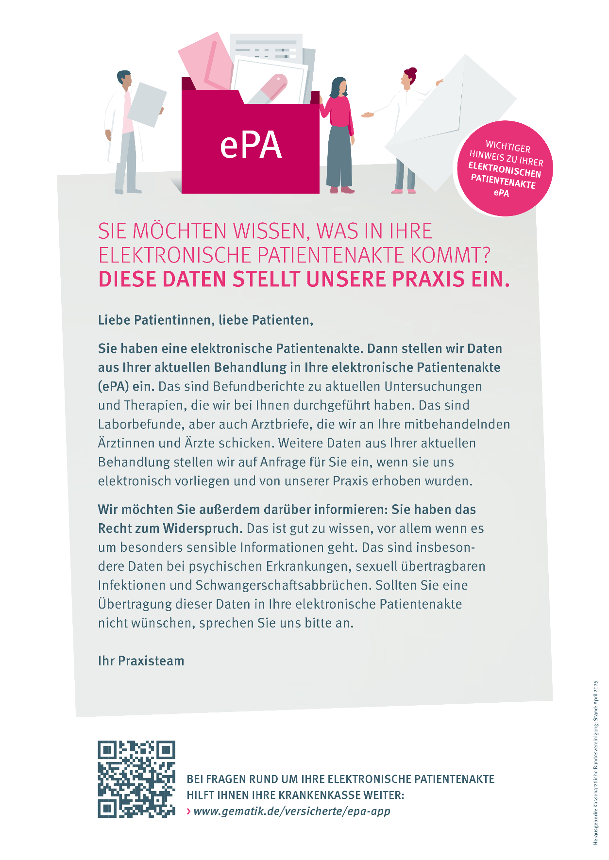 Infoblatt ePa